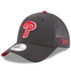 Adult New Era Philadelphia Phillies 9forty Perf Pivot Adjustable Cap, Black