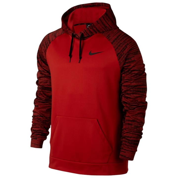 Big & Tall Nike Therma Training Hoodie, Men's, Size: L Tall, Dark Pink