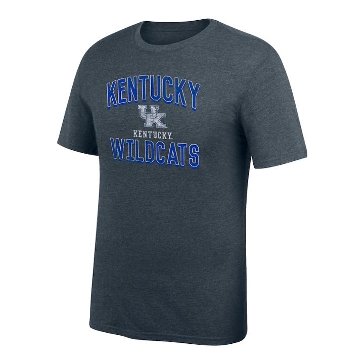 Men's Kentucky Wildcats Charcoal Staple Tee, Size: Medium, White