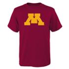Boys 4-18 Minnesota Golden Gophers Primary Logo Tee, Size: 6-7, Dark Red