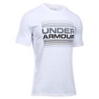 Men's Under Armour Shield Line-up Tee, Size: Xl, White