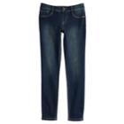 Girls 7-16 & Plus Size So&reg; Constructed Jeggings, Size: 14, Dark Blue