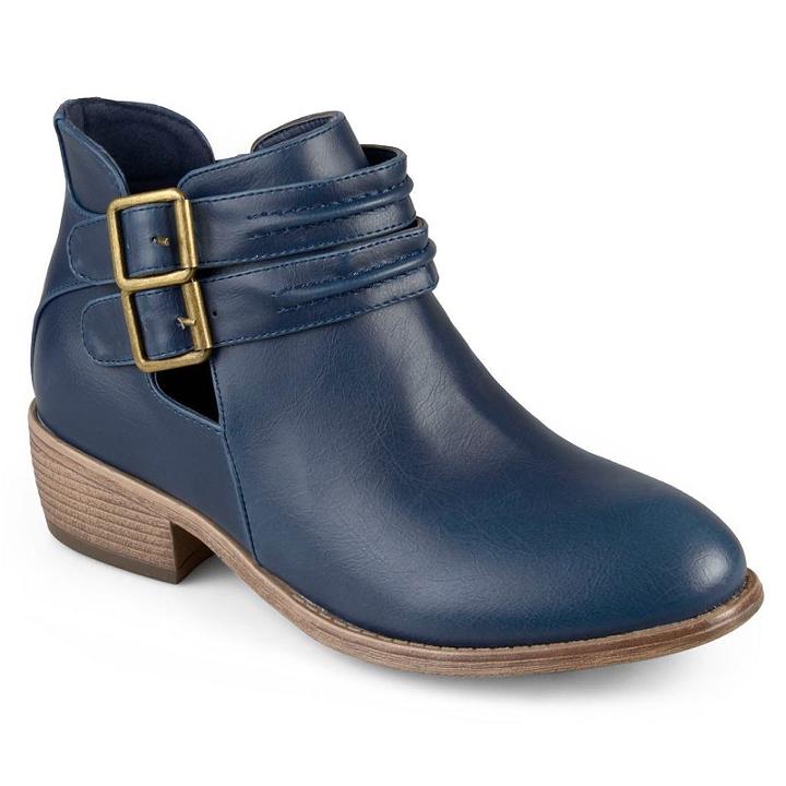 Journee Collection Shay Women's Ankle Boots, Girl's, Size: 8.5, Blue