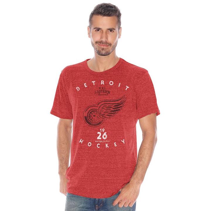 Men's Detroit Red Wings Championship Tee, Size: Medium