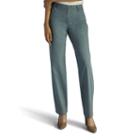 Women's Lee Original All Day Relaxed Fit Pants, Size: 16 Avg/reg, Green