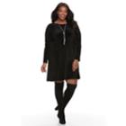 Plus Size Apt. 9&reg; Ruched Waist Dress, Women's, Size: 0x, Black