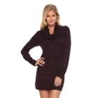 Women's Ab Studio Marled Cowlneck Tunic Sweater, Size: Small, Ovrfl Oth