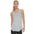 Women's Tek Gear&reg; Jersey Racerback Tank, Size: Small, Light Grey