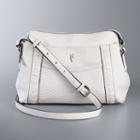 Simply Vera Vera Wang Stanzia Crossbody Bag, Women's, White
