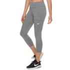 Women's Nike Power Victory Training Capri Leggings, Size: Xs, Med Grey
