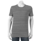 Men's Apt. 9&reg; Modern-fit Striped Tee, Size: Large, Grey (charcoal)