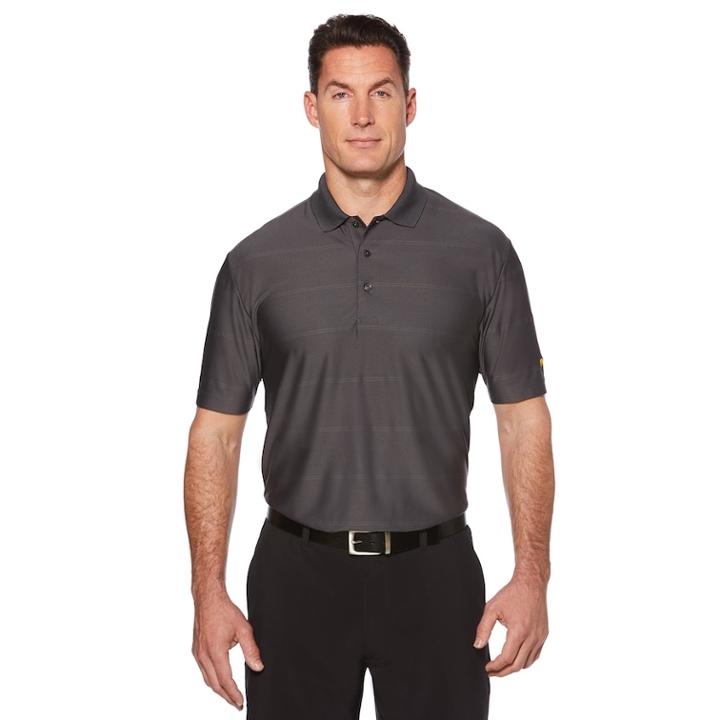 Men's Jack Nicklaus Regular-fit Staydri Performance Golf Polo, Size: Large, Grey