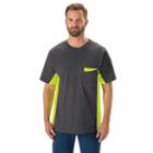 Men's Red Kap Colorblock Visibility Workwear Tee, Size: Large, Multicolor