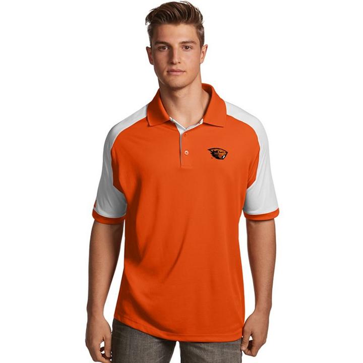 Men's Antigua Oregon State Beavers Century Polo, Size: Xxl, Orange Oth