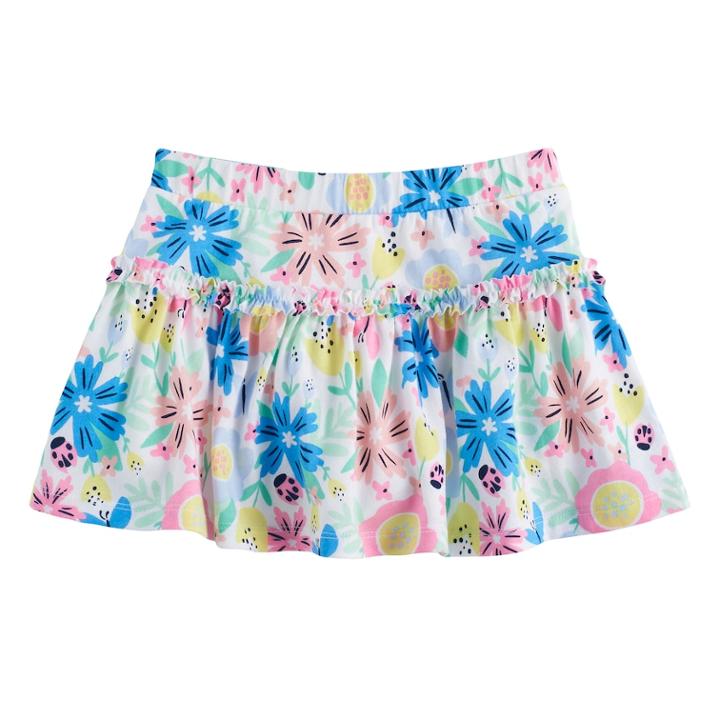 Toddler Girl Jumping Beans&reg; Ruffle Skort, Size: 3t, White