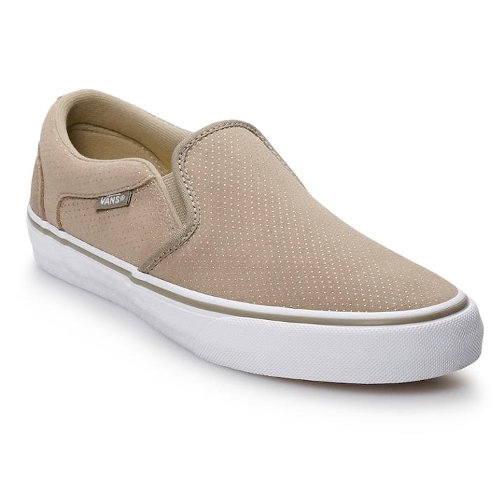 Vans Asher Dx Women's Suede Skate Shoes, Size: 6, Med Brown