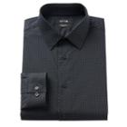 Big & Tall Apt. 9&reg; Premier Flex Collar Stretch Dress Shirt, Men's, Size: 17.5 38/9t, Black