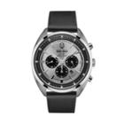 Seiko Men's Recraft Leather Solar Chronograph Watch - Ssc569, Black