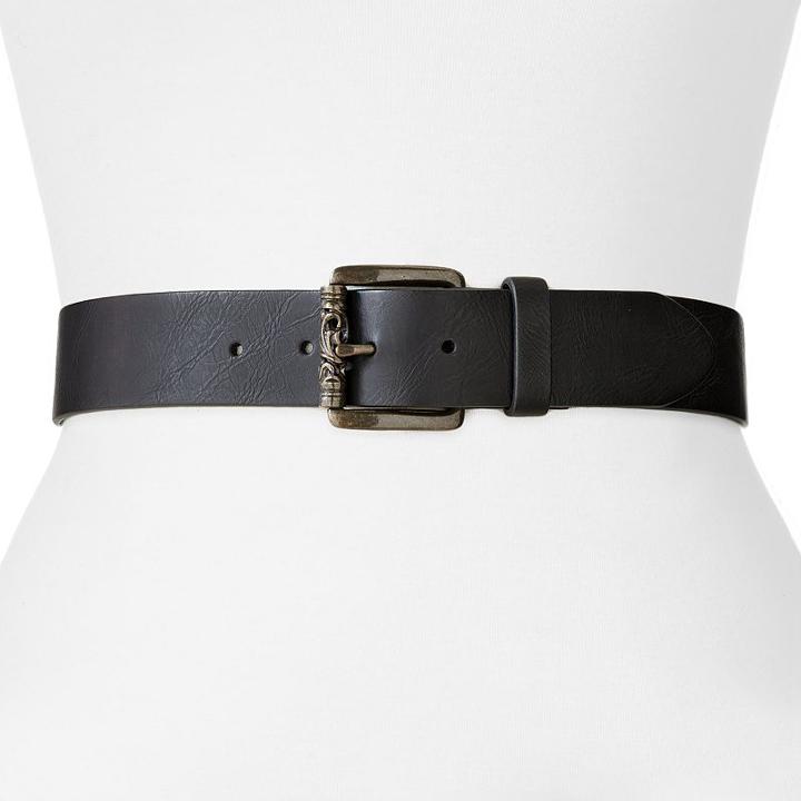 Sonoma Goods For Life&trade; Scroll Belt, Women's, Size: Xl, Black