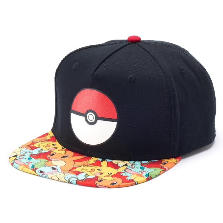 Boys 4-20 Pokemon Cap, Black