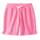 Girls 7-16 & Plus Size So&reg; Slubbed Soft Midi Shorts, Girl's, Size: 12, Brt Pink