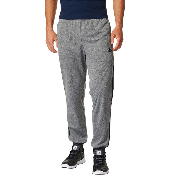 Men's Adidas Tricot Tapered Pants, Size: Xxl, Grey