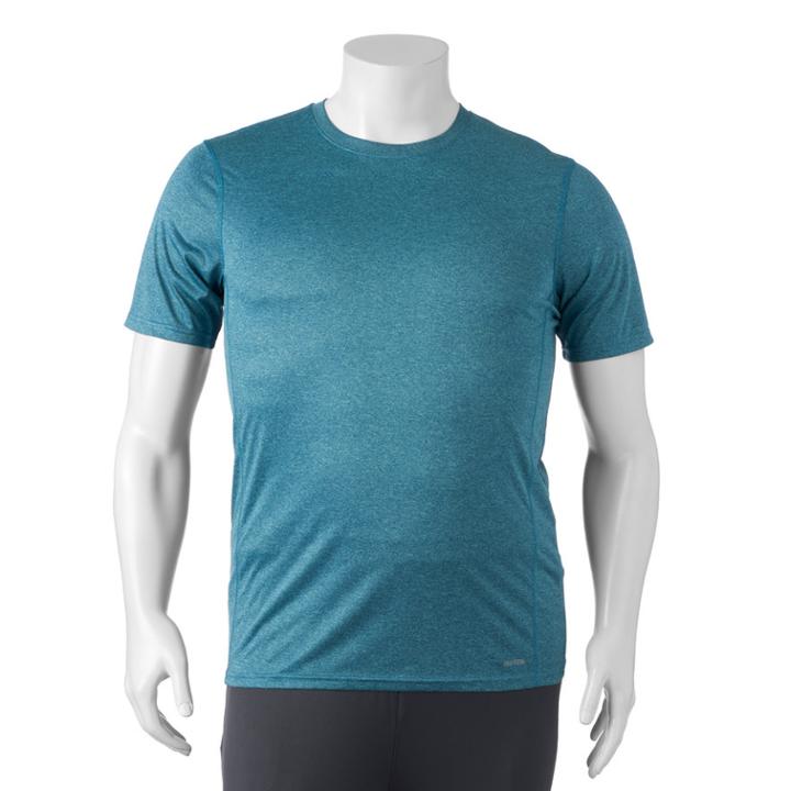 Big & Tall Tek Gear&reg; Dry Tek Core Performance Tee, Men's, Size: L Tall, Med Blue