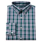 Big & Tall Croft & Barrow&reg; Solid Easy-care Button-down Collar Dress Shirt, Men's, Size: 18.5 38/9b, Green