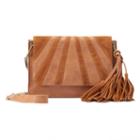Sonoma Goods For Life&trade; Sofie Tassel Crossbody Bag, Women's, Red/coppr (rust/coppr)