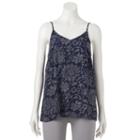 Women's Sonoma Goods For Life&trade; Challis Tank, Size: Large, Dark Blue