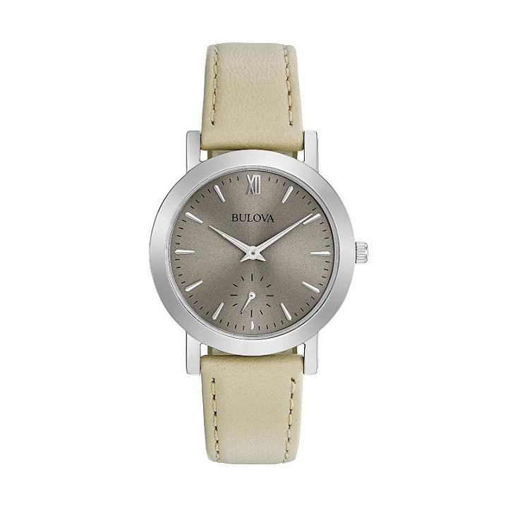 Bulova Women's Classic Leather Watch - 96l233, Brown
