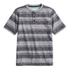 Boys 8-20 Urban Pipeline&reg; Textured Stripe Tee, Size: Small, Med Grey