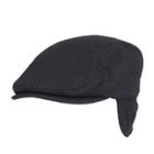 Men's Dockers&reg; Wool-blend Quilted Melton Earflap Ivy Cap, Size: L/xl, Black