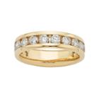 14k Gold 1 1/2 Carat T.w. Diamond Anniversary Ring, Women's, Size: 8, White