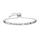 Harry Potter Silver Plated After All This Time Lariat Bracelet