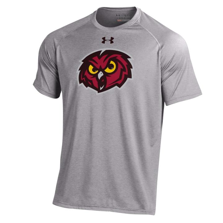 Men's Under Armour Temple Owls Tech Tee, Size: Medium, Clrs
