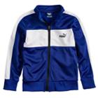 Boys 4-7 Puma Zip Tricot Track Jacket, Size: 7, Blue (navy)