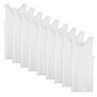 Men's Fruit Of The Loom Signature 7-pack + 2 Bonus A-shirts, Size: Small, White