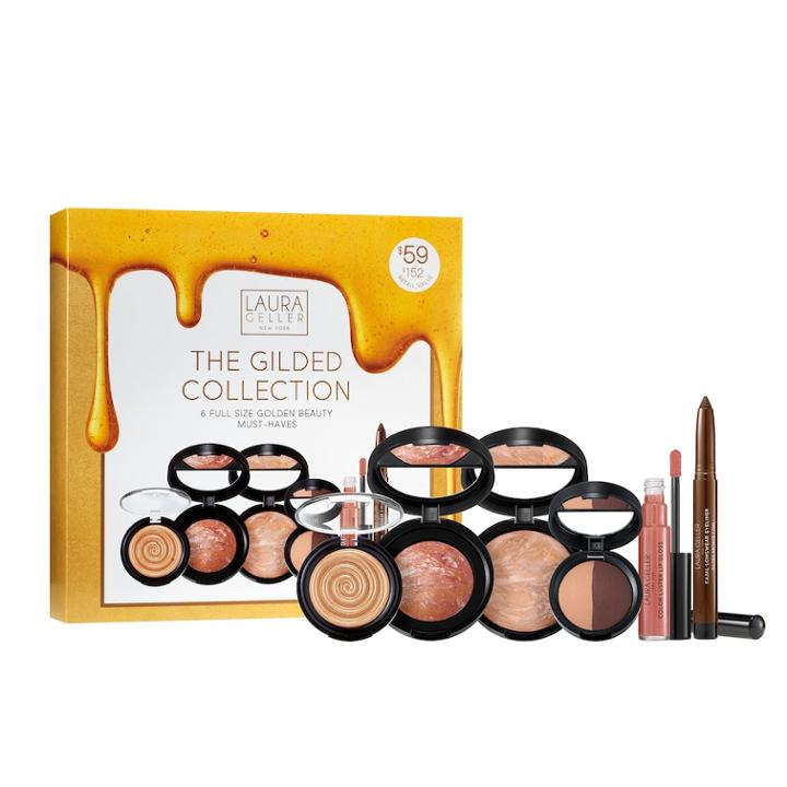 Laura Geller The Gilded Collection 6 Piece Makeup Kit - Medium, Med Beige