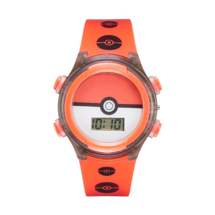 Pokmon Kids' Pok Ball Digital Light-up Watch, Boy's, Size: Medium, Red