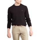 Men's Chaps Regular-fit Crewneck Sweater, Size: Xxl, Black