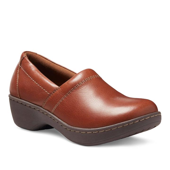 Eastland Constance Women's Clogs, Size: Medium (8.5), Lt Brown