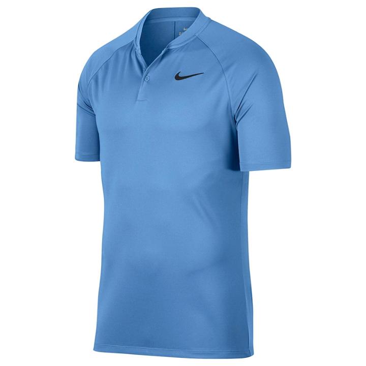 Men's Nike Momentum Blade Regular-fit Golf Polo, Size: Small, Blue (navy)