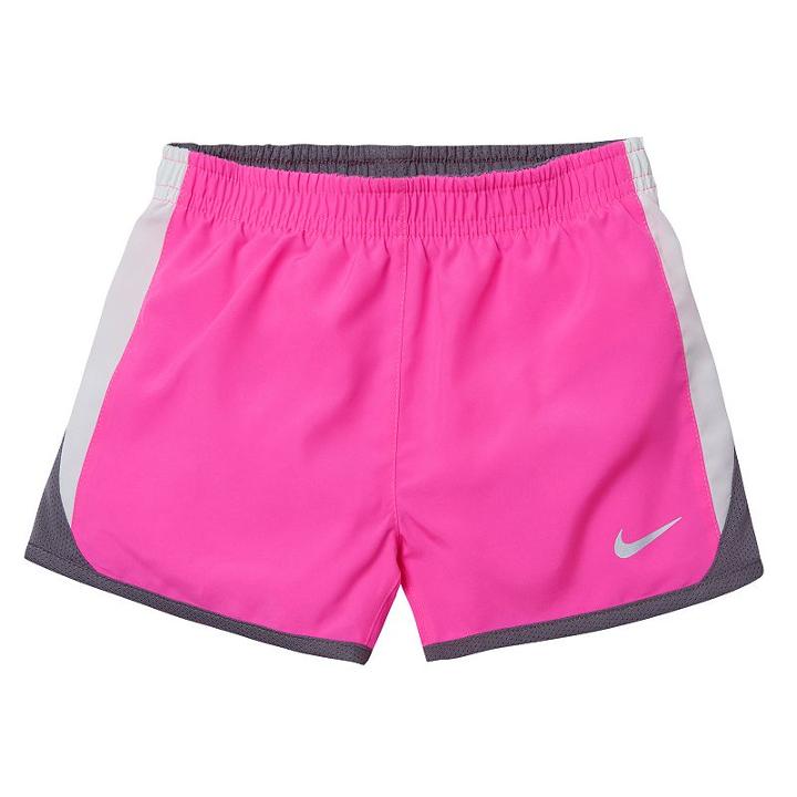 Toddler Girl Nike Dri-fit Colorblock Running Shorts, Size: 4t, Pink