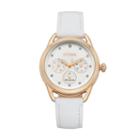 Drive From Citizen Eco-drive Women's Ltr Crystal Leather Watch - Fd2053-04a, Size: Medium