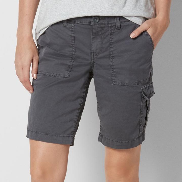 Women's Sonoma Goods For Life&trade; Mandy Utility Bermuda Shorts, Size: 16, Dark Grey
