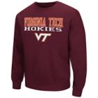 Men's Virginia Tech Hokies Fleece Sweatshirt, Size: Small, Med Red