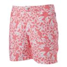 Men's Cole Slim-fit Floral Hybrid Swim Shorts, Size: 32, Pink