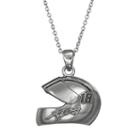 Insignia Collection Nascar Kyle Busch 18 Stainless Steel Helmet Pendant Necklace, Women's, Size: 18, Grey