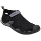 Crocs Swiftwater Women's Mesh Sandals, Size: 8, Black